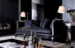 Dark shades for your living room interior 3
