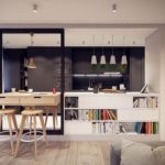 Designing project of the stylish apartments in Lodz 9
