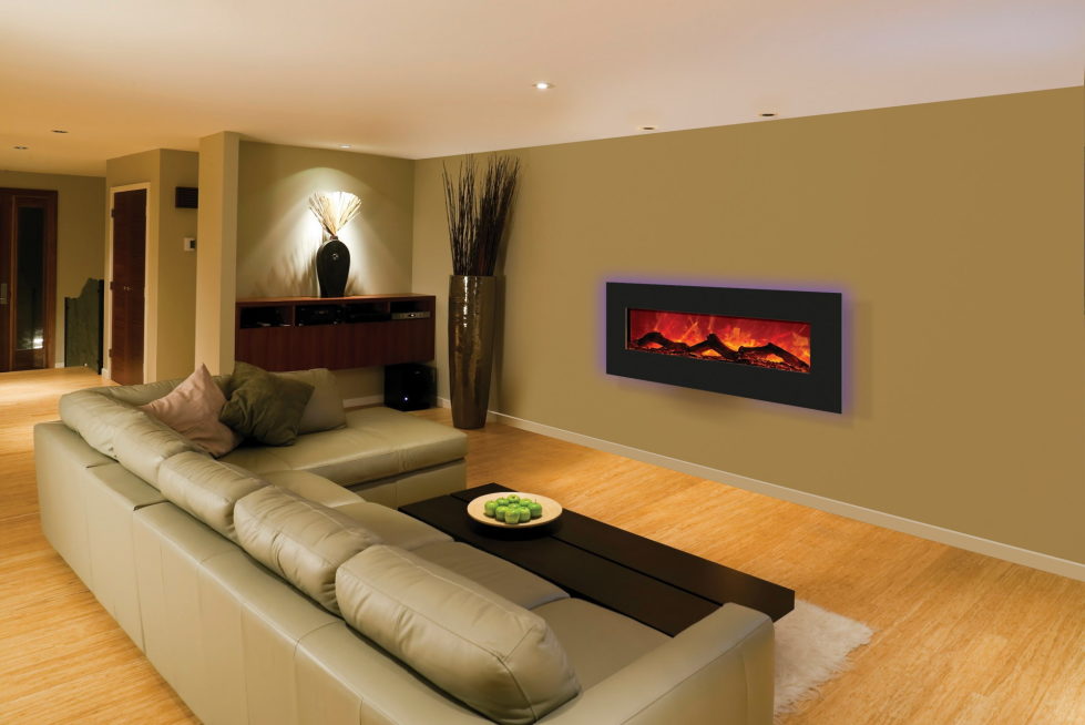 Beige and Green Living Room Interior