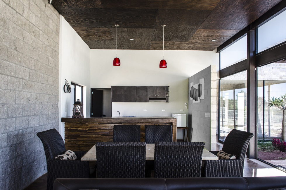 The modern private house La Tomatina house in Aguascalientes, Mexico 12