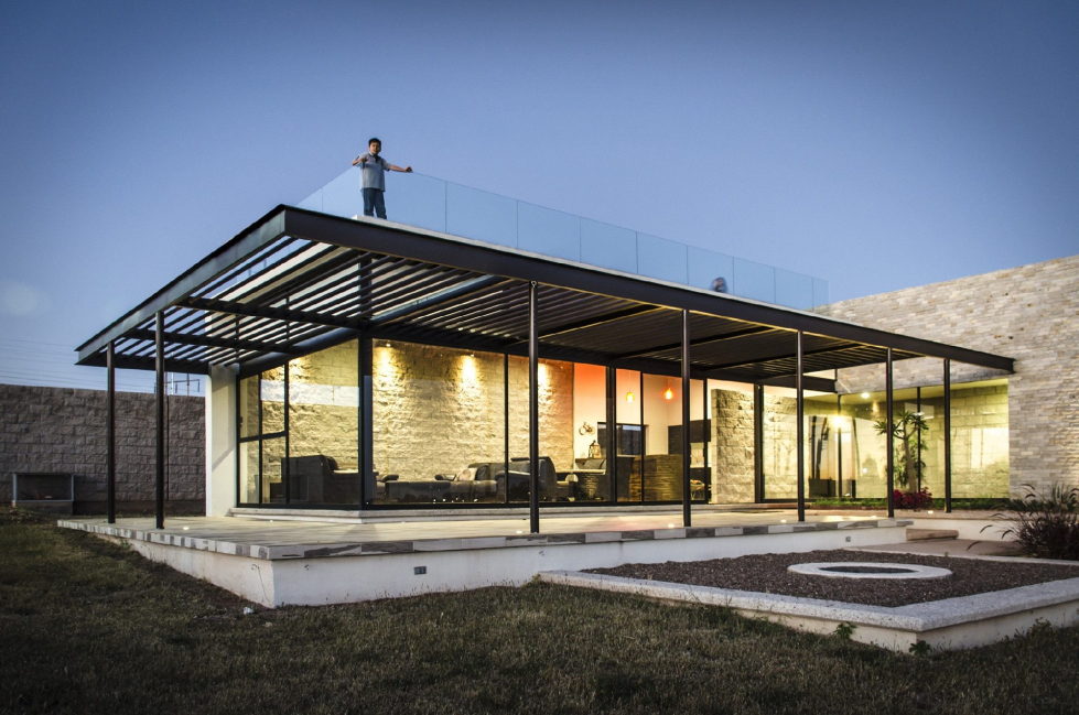The modern private house La Tomatina house in Aguascalientes, Mexico 17