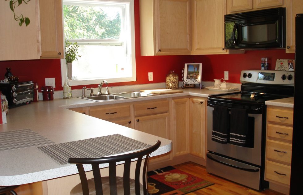 low price Kitchen in Beige Tones