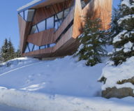 Modern country house upon the project of Patkau architects studio 22