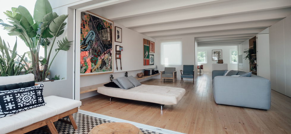 B.A. The Two Level Apartment In Lisbon By Atelier Data 1