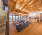 The Beach House On A Rivers Shore In Canada 4