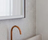 Stone and Wood in The Interior of The Penthouse In Belgium 7