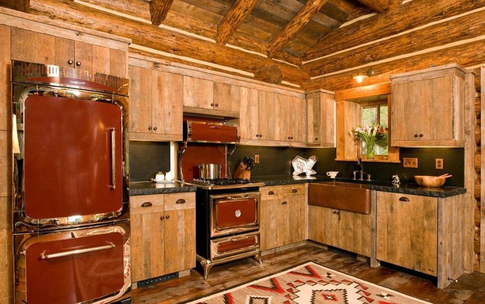 ceiling in the kitchen