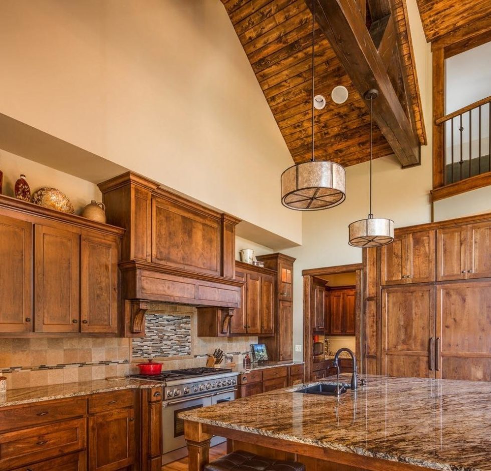 kitchen design in the country style pictures