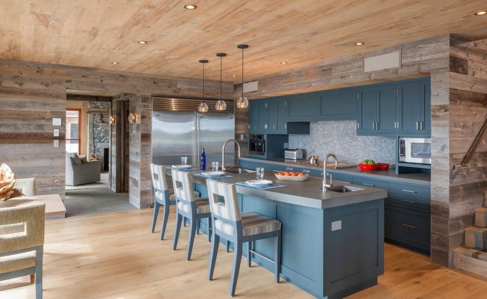 materials for kitchen in country style